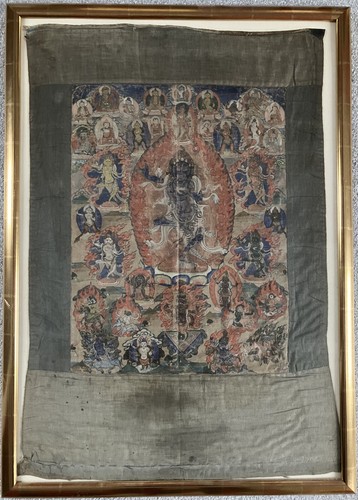 Antiker thangka tibet - antiker, –
