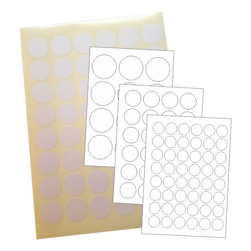 Runde universal etiketten - universal,