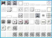 Gira System 55 Reinweiß