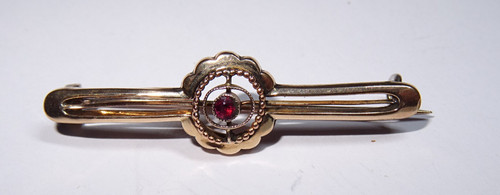 Antike jugendstil brosche - antike,