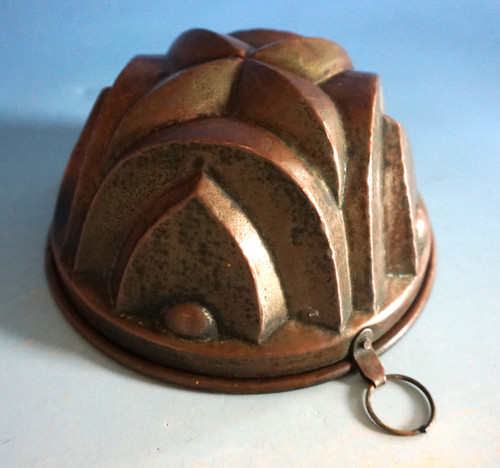 Alte vintage kupfer - vintage, gugelhupf