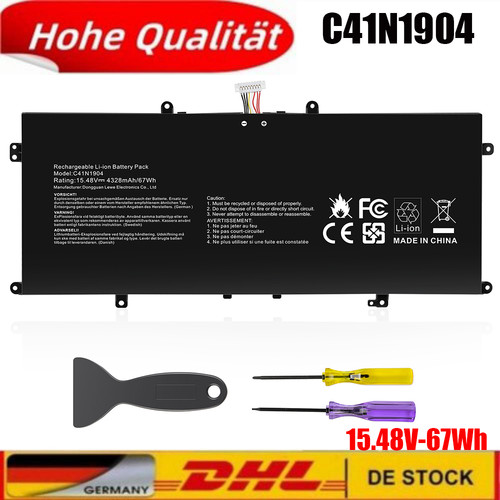 67wh c41n1904 akku für asus - akku,