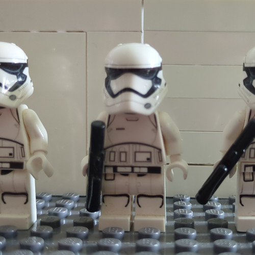Lego star wars - minifigur, 3x