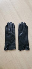 Leder Handschuhe Schwarz  ca 7
