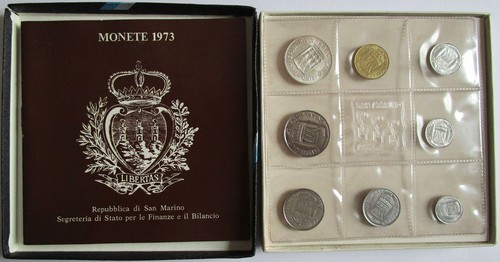 San marino kms kursmünzensatz - kms,
