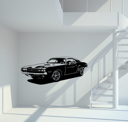 Wandtattoo 1971 dodge - wandtattoo,