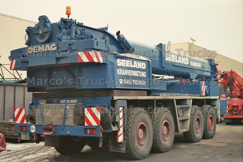 Lkw foto demag kranwagen - lkw,
