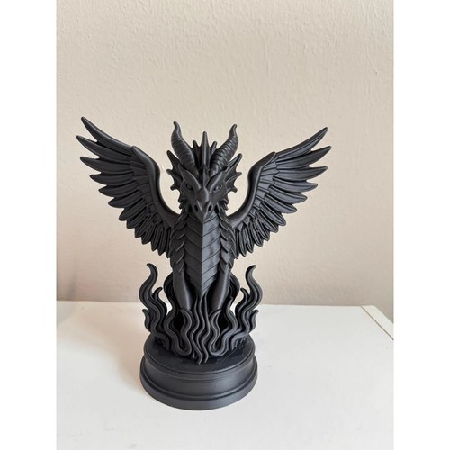Gothic drachen statue - drachen,