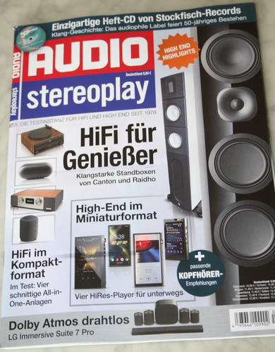 Audio stereoplay zeitschrift - audio,
