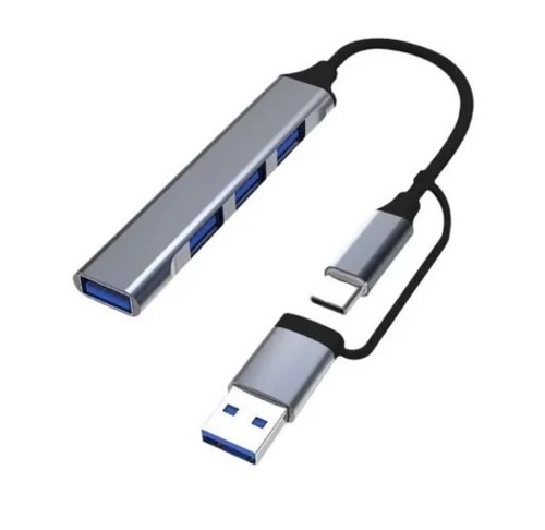 Usb port 2 - usb-c, 4-port-usb-3.0/2.0-hub