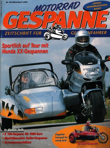 Zeitschrift motorrad gespanne - zeitschrift, motorrad-gespanne