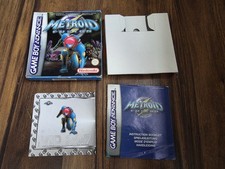 Original Nintendo Gameboy Advance Metroid Fusion OVP Deutsch