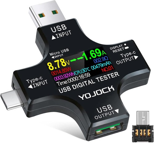 2in1 usb tester - c,