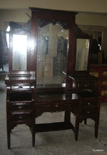 Antiker schminkschrank - antiker,