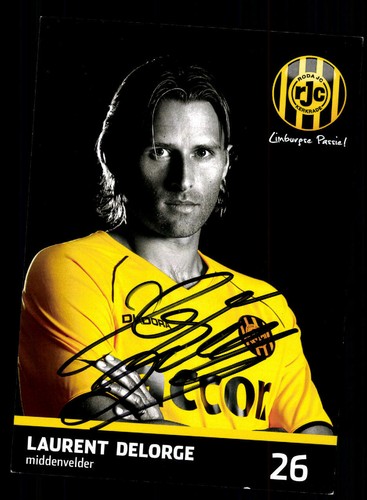Laurent delorge autogrammkarte - laurent,