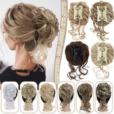 Dutt Haargummi Bun Haar Teil