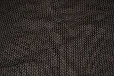 Jacquard Strickmuster grau 135x50cm