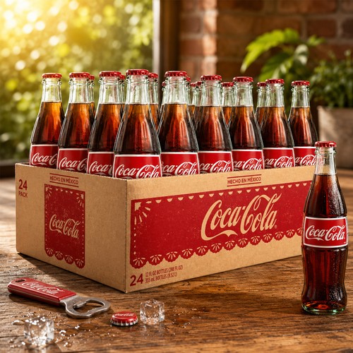 Coca cola mexico glasflasche - coca,