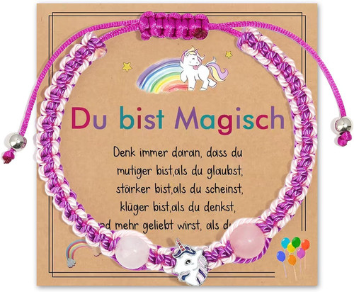 Einhorn armband mädchen - einhorn,
