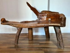 EXKLUSIVE SITZBANK WURZELHOLZ-BANK SITZBANK GARTENBANK AUS WURZELHOLZ 