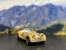 Majorette Morgan Cabrio Roadster 1:60 | Goldmetallic | Vintage Modellauto