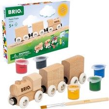 BRIO 36006 Holzzug zum Anmalen