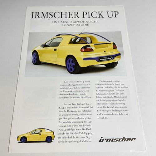 Irmscher pick 2p - pick, up