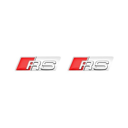 Lenkrad sticker emblem - rs, 4x