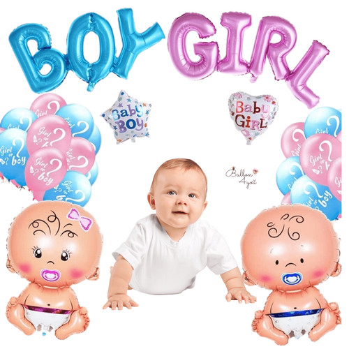 Baby party ballon deko - baby,