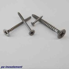 Spanplattenschrauben Holzschrauben Senkkopf Kreuz PZ Edelstahl VA  A.9050 V2A