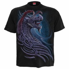 Spiral Direct DRAGON B T-Shirt/Drache/Feuer/Flammen/Biker/Rock/Wild/Tattoo/Top/Tee