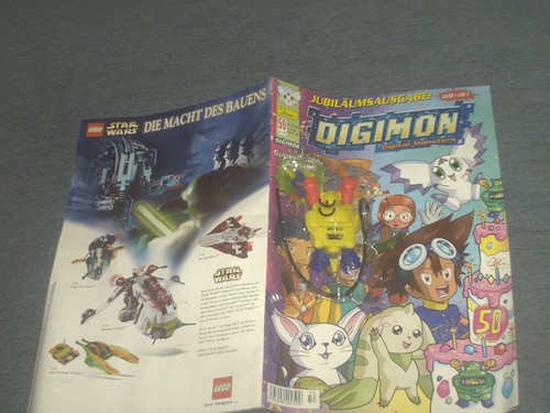 Digimon comic heft - heft, +