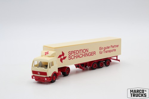 Herpa koffer sattelzug - mb, ng