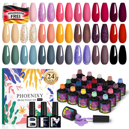 Nagellack set 24tlg 21 - uv,