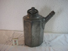 Antike Zinn Schraubflasche/Schraubkanne/Tüllenkanne/Kanne aus Sammlung