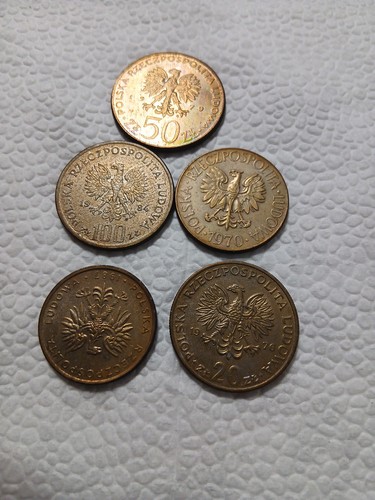 Zlotych münzen stück - münzen,