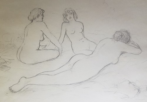Erotische zeichnung 1920 - erotische,
