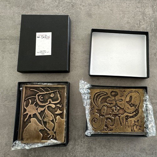 Bronze plaketten joan - 2,