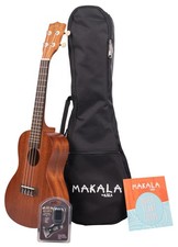 B-WARE Kala Makala Concert Pack Konzert Ukulele Set mit Tasche und Stimmgerät