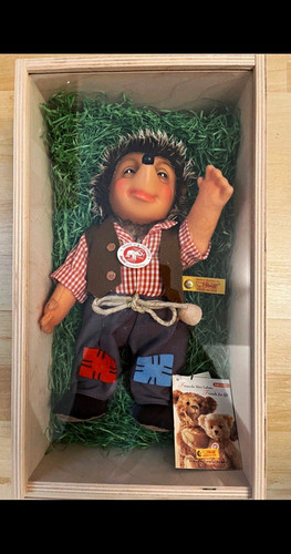 Steiff mecki igel stoff - igel, &