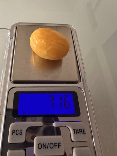 Bernstein butter poliert gelb - poliert,