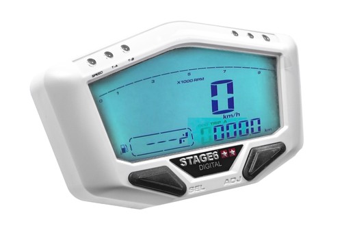 Stage6 mk2 tachometer weiß - tachometer,,