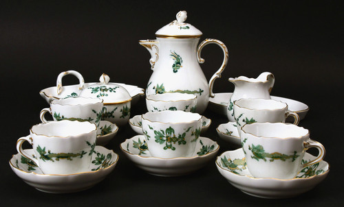 Meissen reicher grüner drache - reicher,