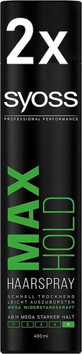 Syoss haarspray max hold - 2x,