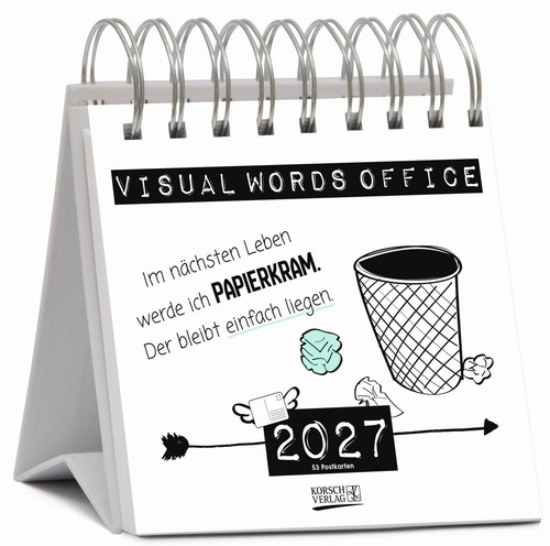Visual words office - visual,