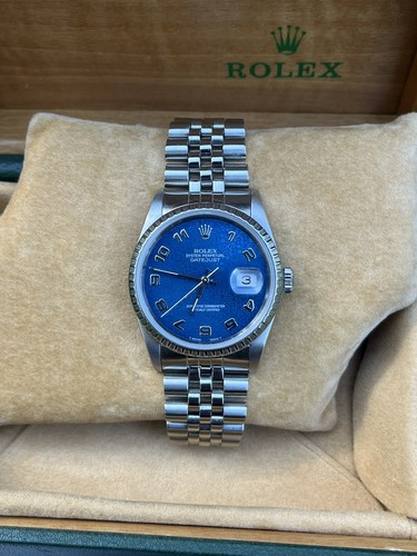 Rolex datejust 16220 blue - 16220,,