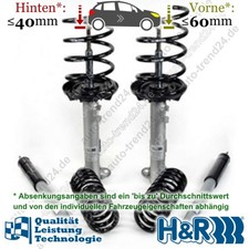 Cup-Kit Fahrwerk 60mm, 40mm Tieferlegung ua.: Mercedes-Benz C-Klasse W203 00-07