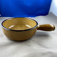 Fondue topf pfanne vintage Emile Henry Frankreich Margigny steingut keramik Sehr