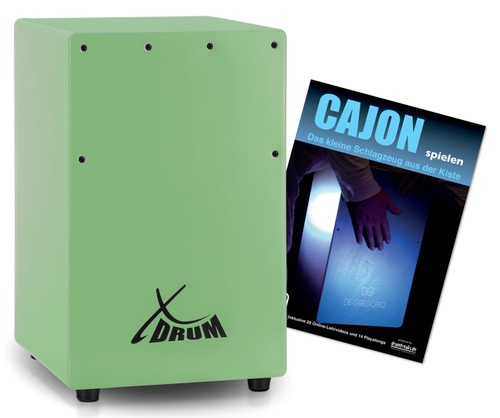 Grüne kinder cajon mit - grüne,