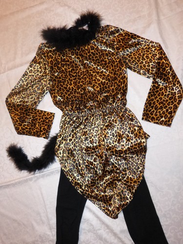 Katzenkostüm kleid leopard - kleid,